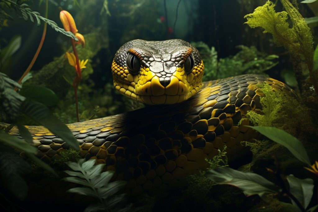 O que fazer se voce for picado por uma cobra venenosa na selva